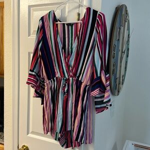 Striped Express Romper